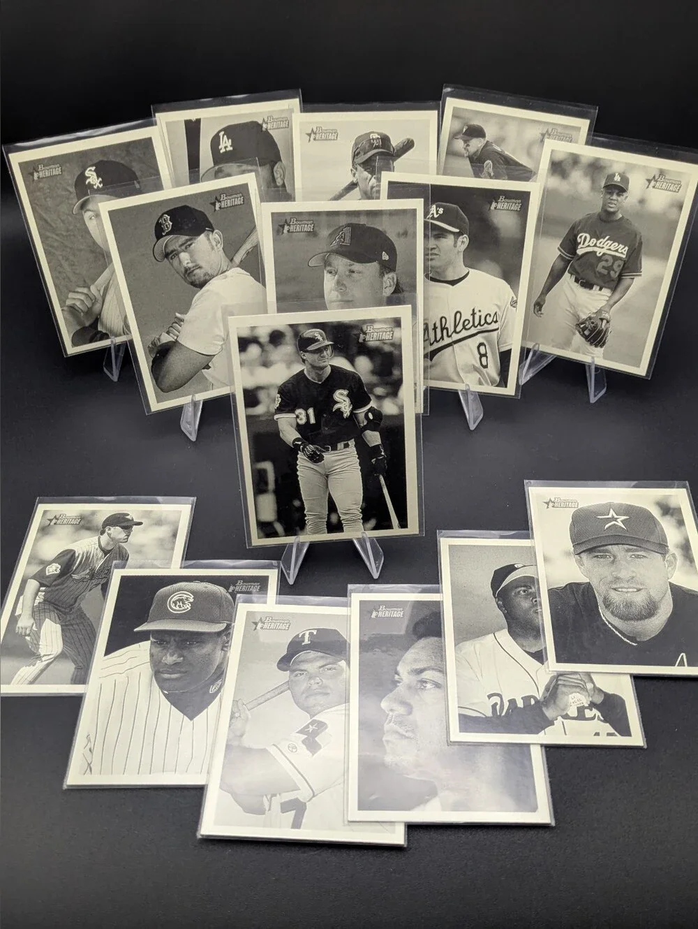 2001 Bowman Heritage SP Short Print Only - Starter Set - No Duplicates Lot x15